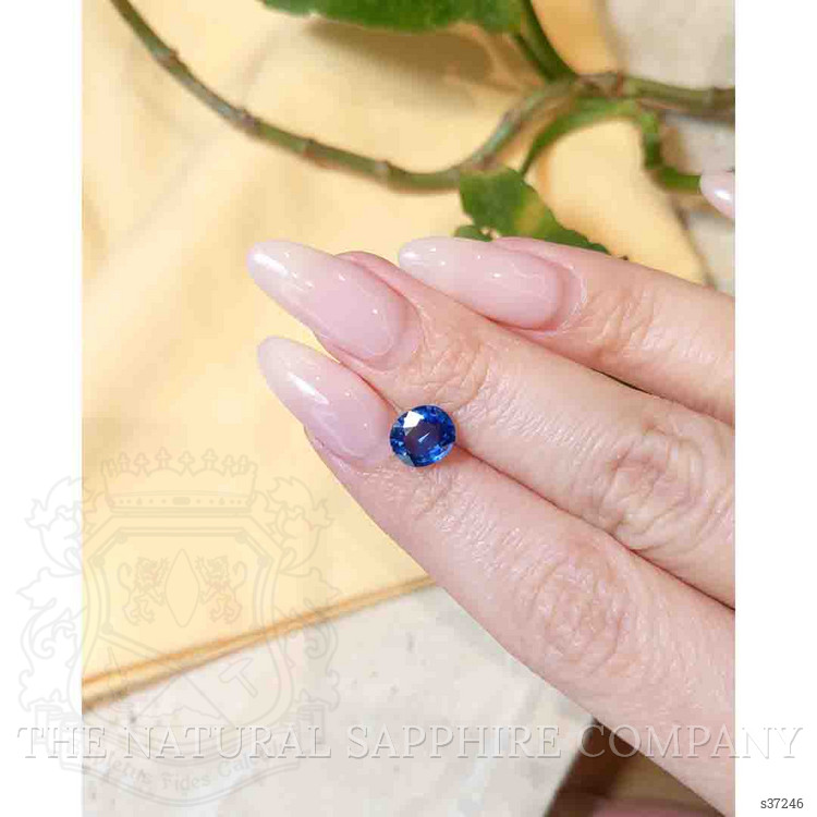 1.79 Ct. Blue Sapphire from Ceylon (Sri Lanka)