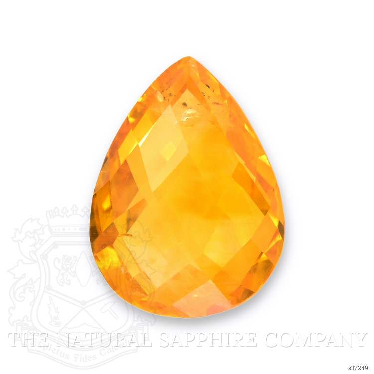 2.84 Ct. Orange Sapphire from Ceylon (Sri Lanka)