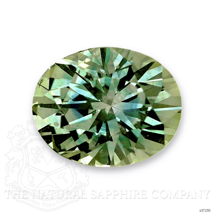 0.74 Ct. Green Sapphire from Montana