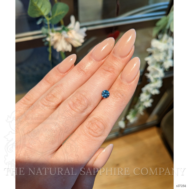 0.92 Ct. Blue Sapphire from Montana