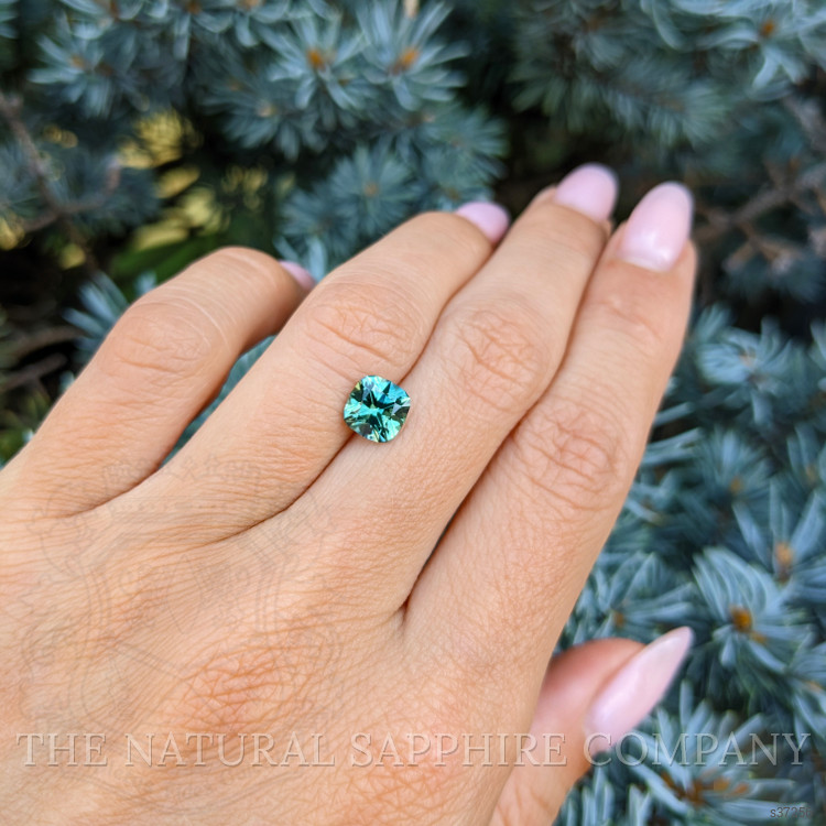 1.76 Ct. Yellowish Green Sapphire from Montana