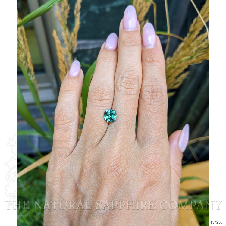 1.76 Ct. Yellowish Green Sapphire from Montana
