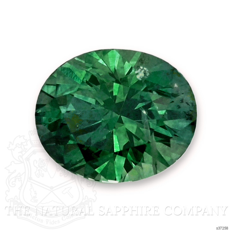1.85 Ct. Green Sapphire from Montana