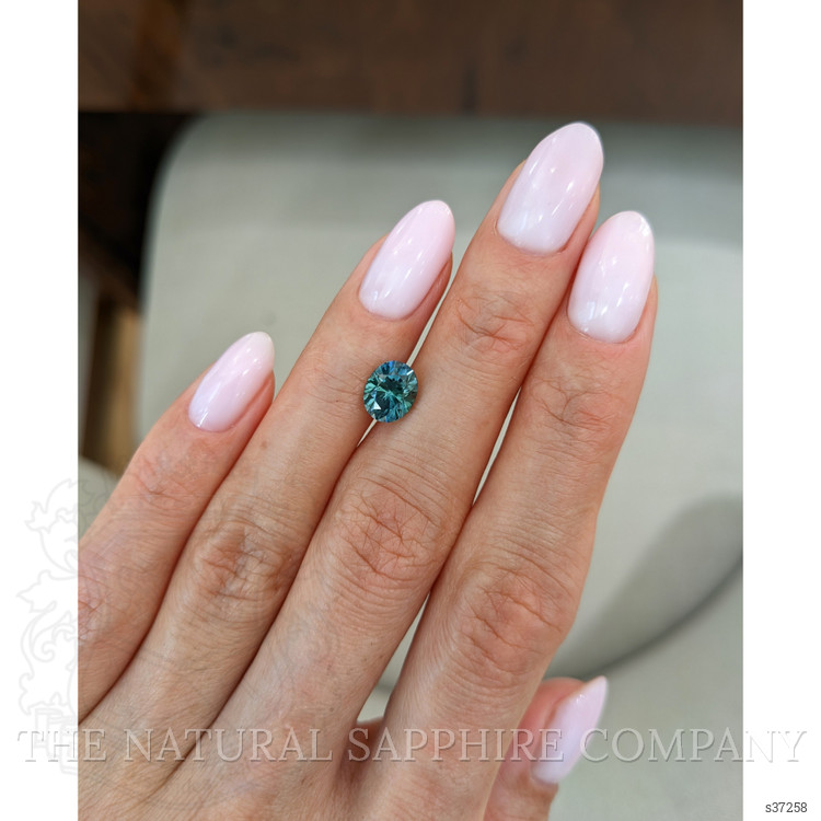 1.85 Ct. Green Sapphire from Montana