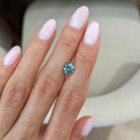 1.47 Ct. Bluish Green Sapphire from Montana Life Style