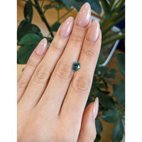 1.83 Ct. Bluish Green Sapphire from Montana Life Style