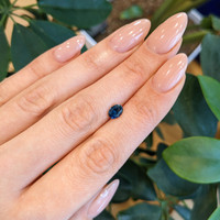 1.12 Ct. Blue Sapphire from Montana Life Style