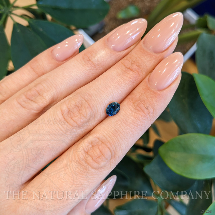 1.12 Ct. Blue Sapphire from Montana