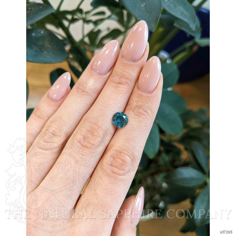 2.42 Ct. Bluish Green Sapphire from Montana