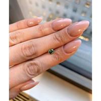 0.77 Ct. Yellowish Green Sapphire from Montana Life Style