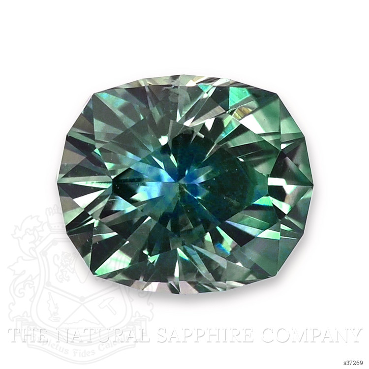 0.89 Ct. Bluish Green Sapphire from Montana