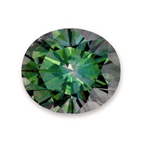 0.87 Ct. Green Sapphire from Montana Video