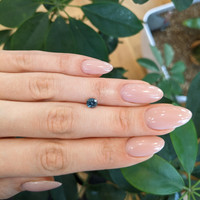 0.87 Ct. Green Sapphire from Montana Life Style