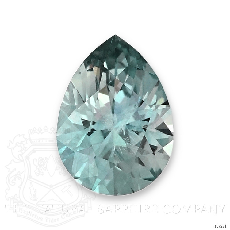0.78 Ct. Greenish Blue Sapphire from Montana