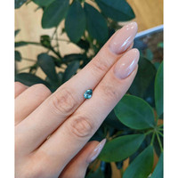 0.78 Ct. Greenish Blue Sapphire from Montana Life Style