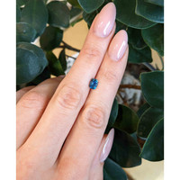 1.03 Ct. Blue Sapphire from Montana Life Style