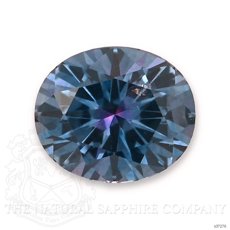 0.86 Ct. Purplish Blue Sapphire from Montana