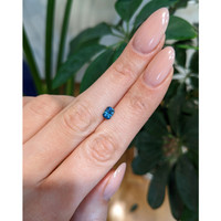 0.77 Ct. Blue Sapphire from Montana Life Style