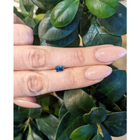 0.77 Ct. Blue Sapphire from Montana Life Style