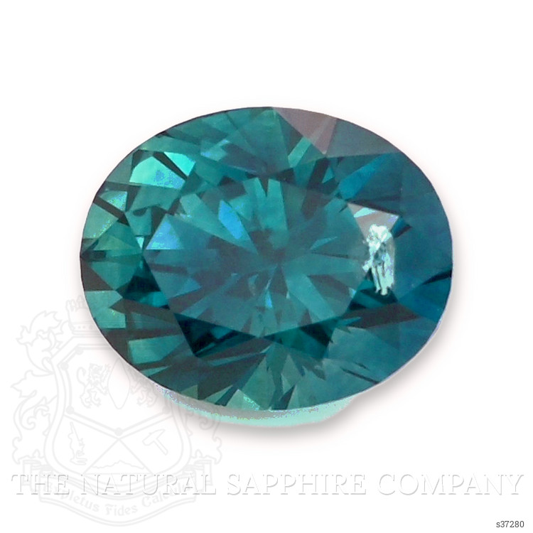 0.96 Ct. Greenish Blue Sapphire from Montana