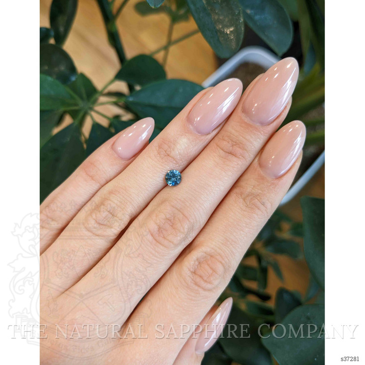 0.70 Ct. Blue Sapphire from Montana