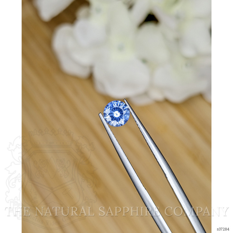 0.84 Ct. Blue Sapphire from Ceylon (Sri Lanka)