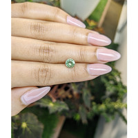 1.31 Ct. Green Sapphire from Ceylon (Sri Lanka) Life Style