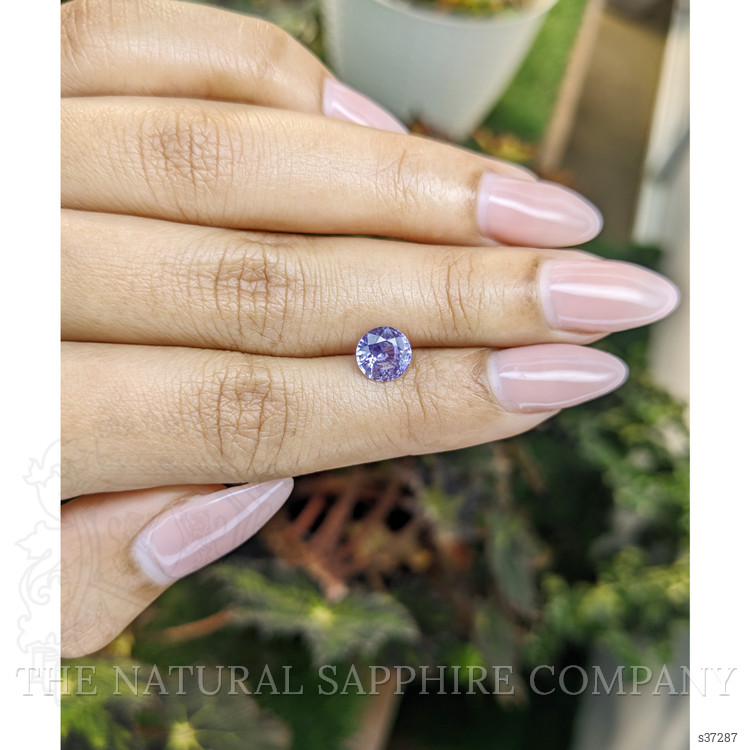 1.50 Ct. Bluish Purple Sapphire from Ceylon (Sri Lanka)