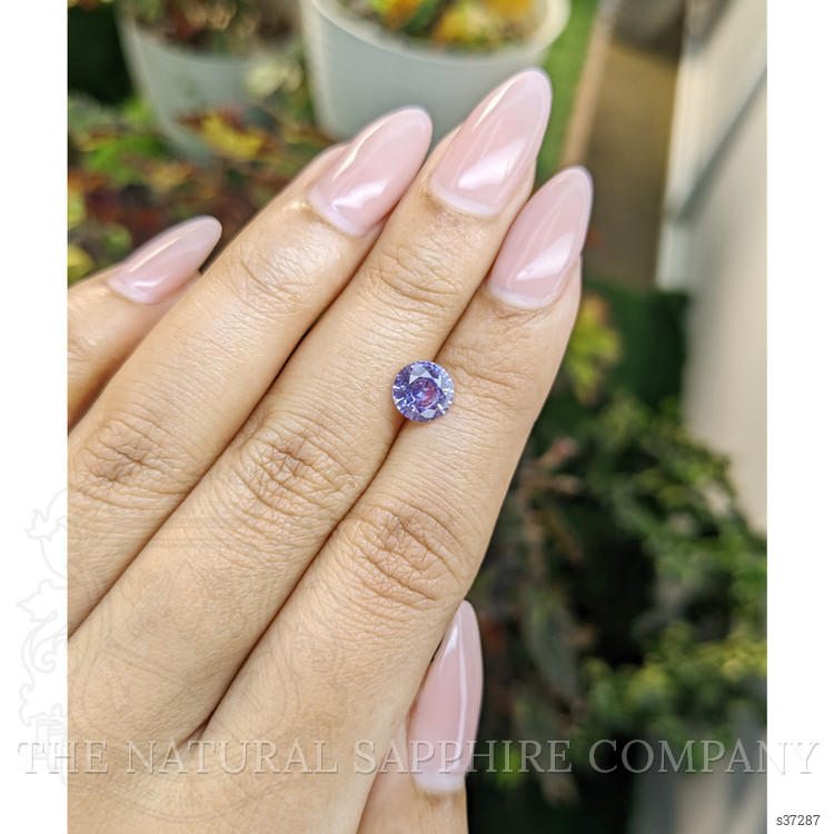 1.50 Ct. Bluish Purple Sapphire from Ceylon (Sri Lanka)