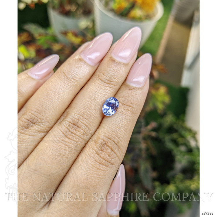 2.17 Ct. Blue Sapphire from Ceylon (Sri Lanka)