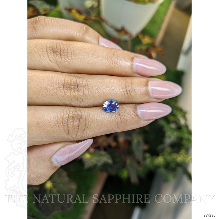 1.25 Ct. Blue Sapphire from Ceylon (Sri Lanka)