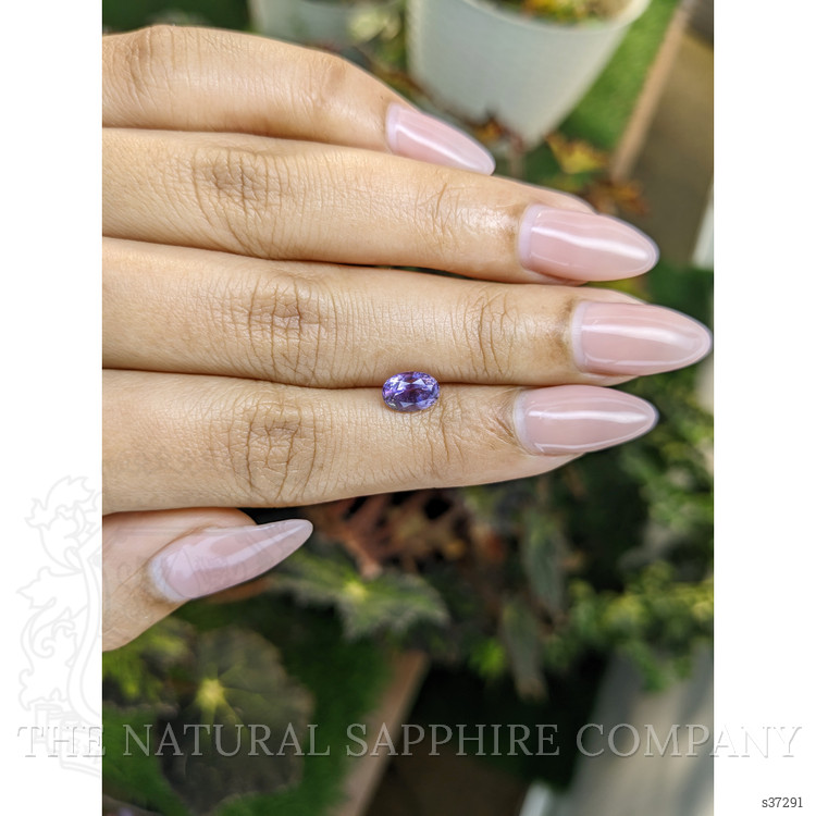 1.37 Ct. Pinkish Purple Sapphire from Ceylon (Sri Lanka)