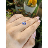 1.60 Ct. Blue Sapphire from Ceylon (Sri Lanka) Life Style