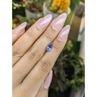 1.75 Ct. Blue Sapphire from Ceylon (Sri Lanka) Life Style