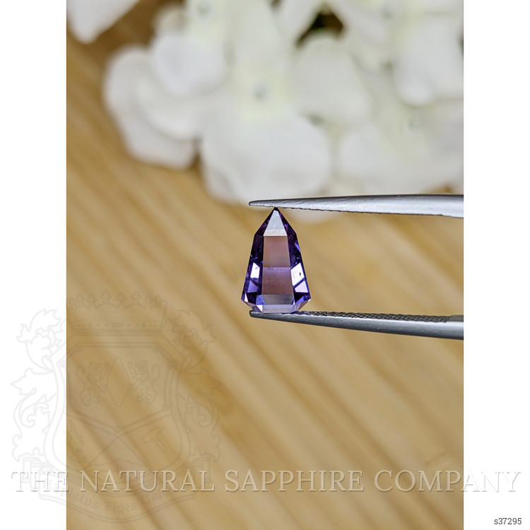 2.65 Ct. Pinkish Purple Rough Sapphire Crystal from Ceylon (Sri Lanka)