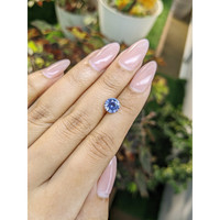 2.10 Ct. Blue Sapphire from Ceylon (Sri Lanka) Life Style