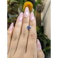 1.87 Ct. Blue Sapphire from Ceylon (Sri Lanka) Life Style