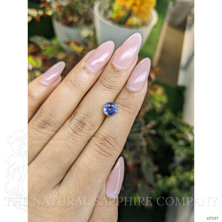 1.87 Ct. Blue Sapphire from Ceylon (Sri Lanka)