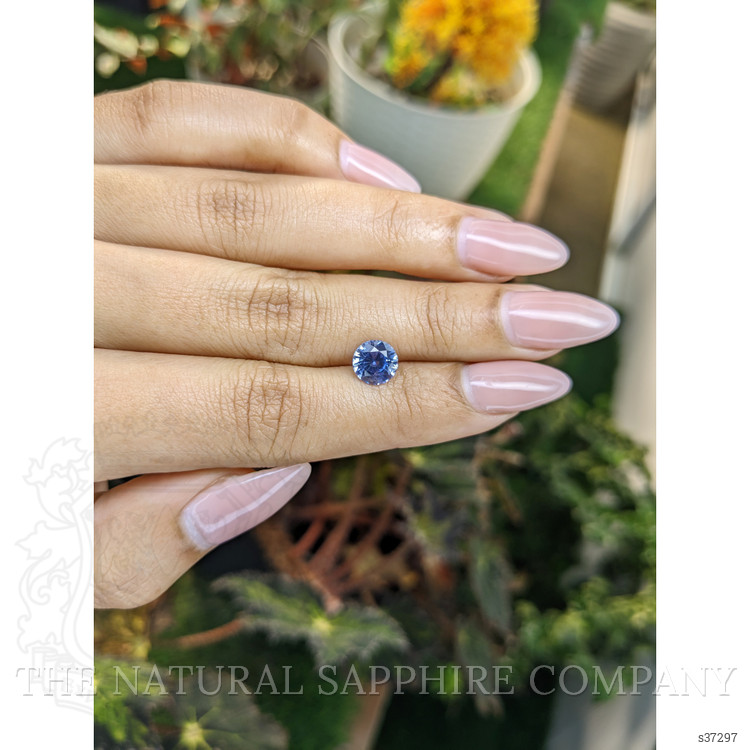 1.87 Ct. Blue Sapphire from Ceylon (Sri Lanka)