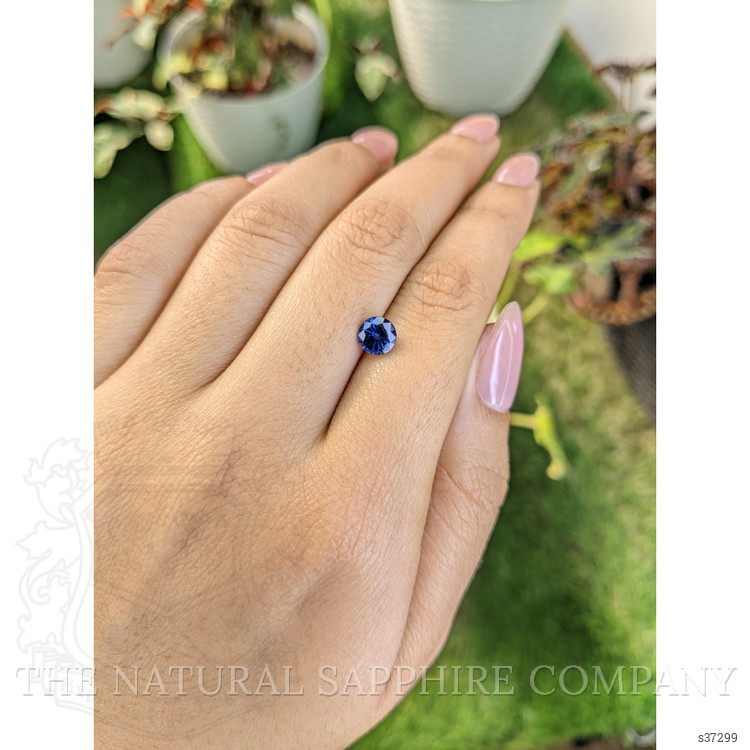 1.16 Ct. Blue Sapphire from Ceylon (Sri Lanka)
