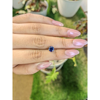 1.16 Ct. Blue Sapphire from Ceylon (Sri Lanka) Life Style