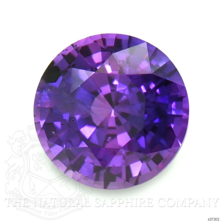 1.32 Ct. Bluish Purple Sapphire from Ceylon (Sri Lanka)