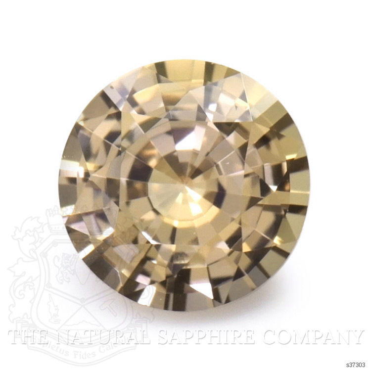 0.96 Ct. Yellowish Brown Sapphire from Ceylon (Sri Lanka)