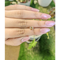 0.96 Ct. Yellowish Brown Sapphire from Ceylon (Sri Lanka) Life Style