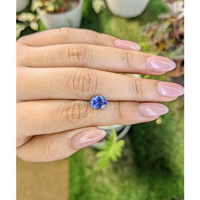 1.88 Ct. Blue Sapphire from Ceylon (Sri Lanka) Life Style