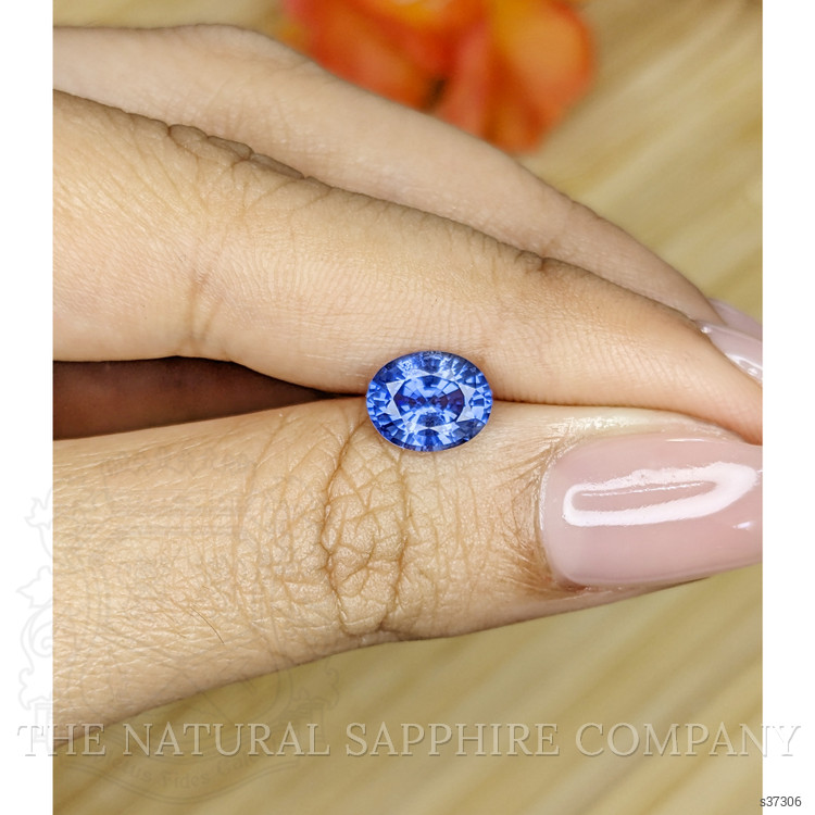 1.88 Ct. Blue Sapphire from Ceylon (Sri Lanka)