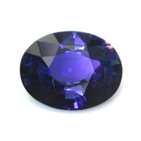 1.84 Ct. Purplish Blue Sapphire from Ceylon (Sri Lanka) Video