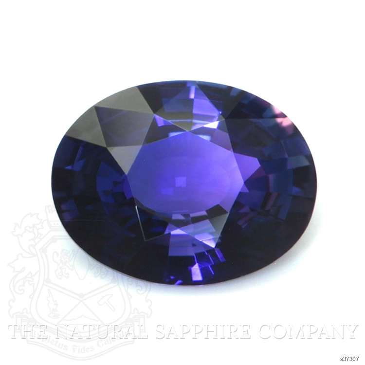 1.84 Ct. Purplish Blue Sapphire from Ceylon (Sri Lanka)