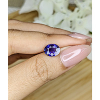 1.84 Ct. Purplish Blue Sapphire from Ceylon (Sri Lanka) Life Style