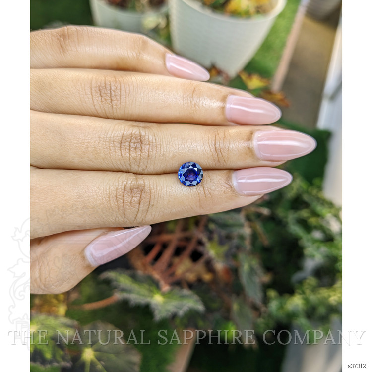 1.93 Ct. Blue Sapphire from Ceylon (Sri Lanka)